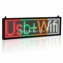 Marcadores de banner de painéis de mensagens LED